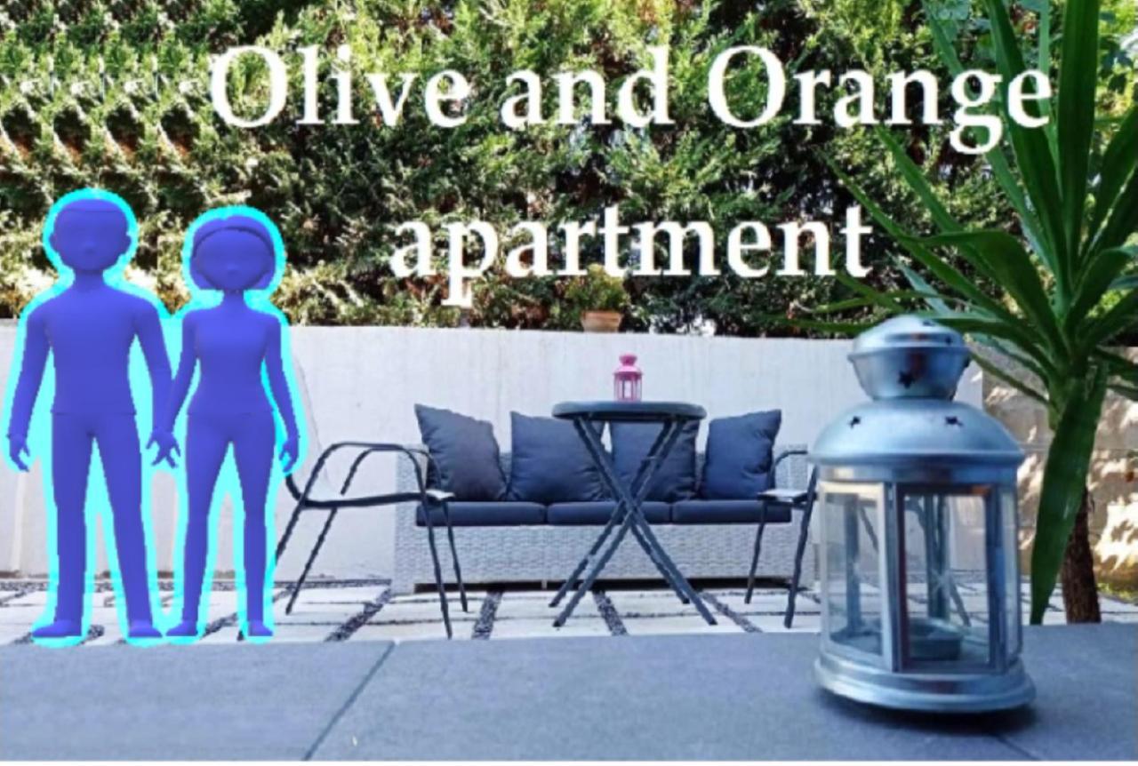 Olive And Orange Apartment Mystras Exterior foto