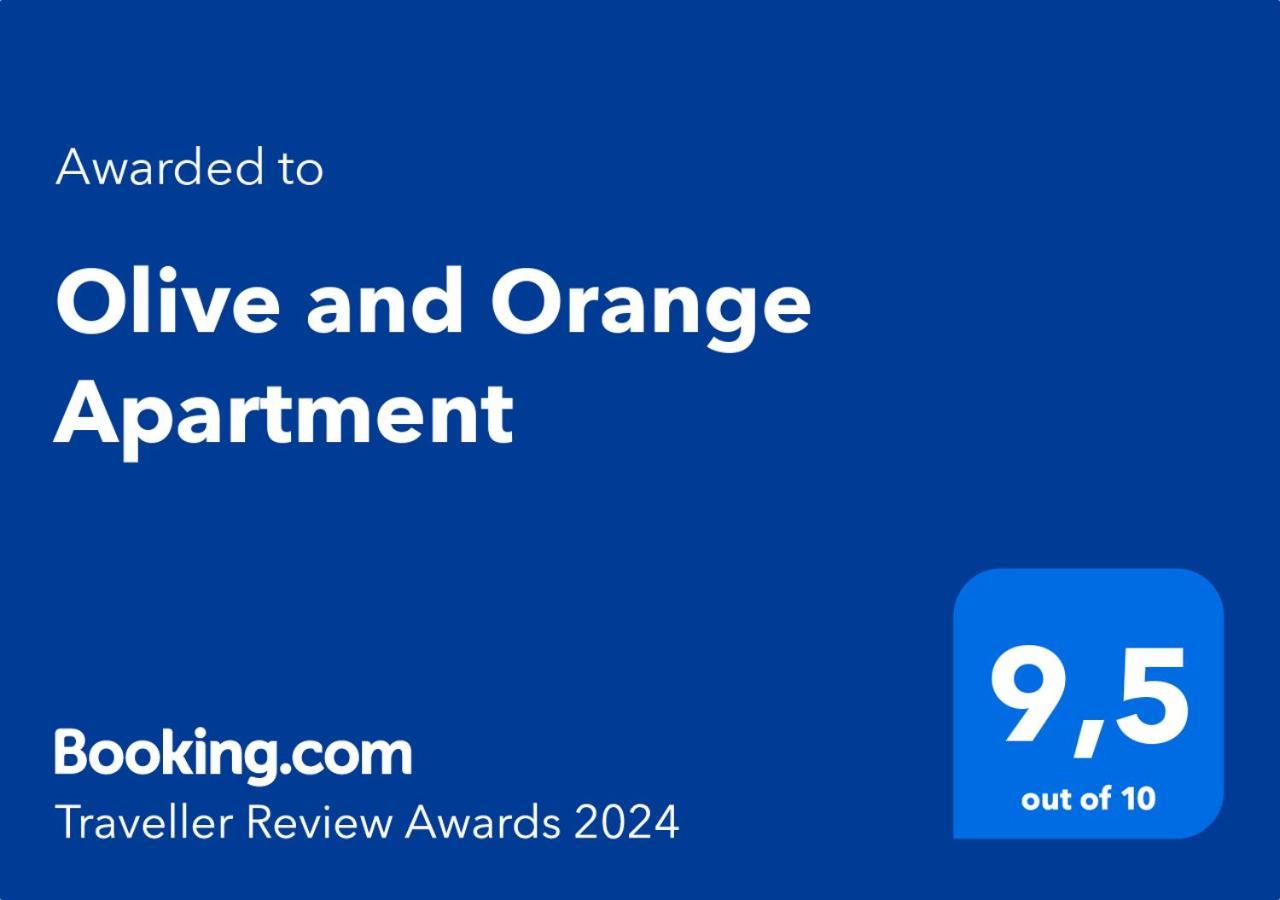 Olive And Orange Apartment Mystras Exterior foto